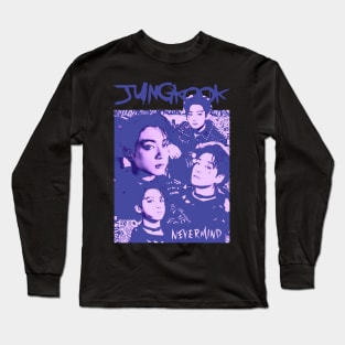 emo kookore jungkook Long Sleeve T-Shirt